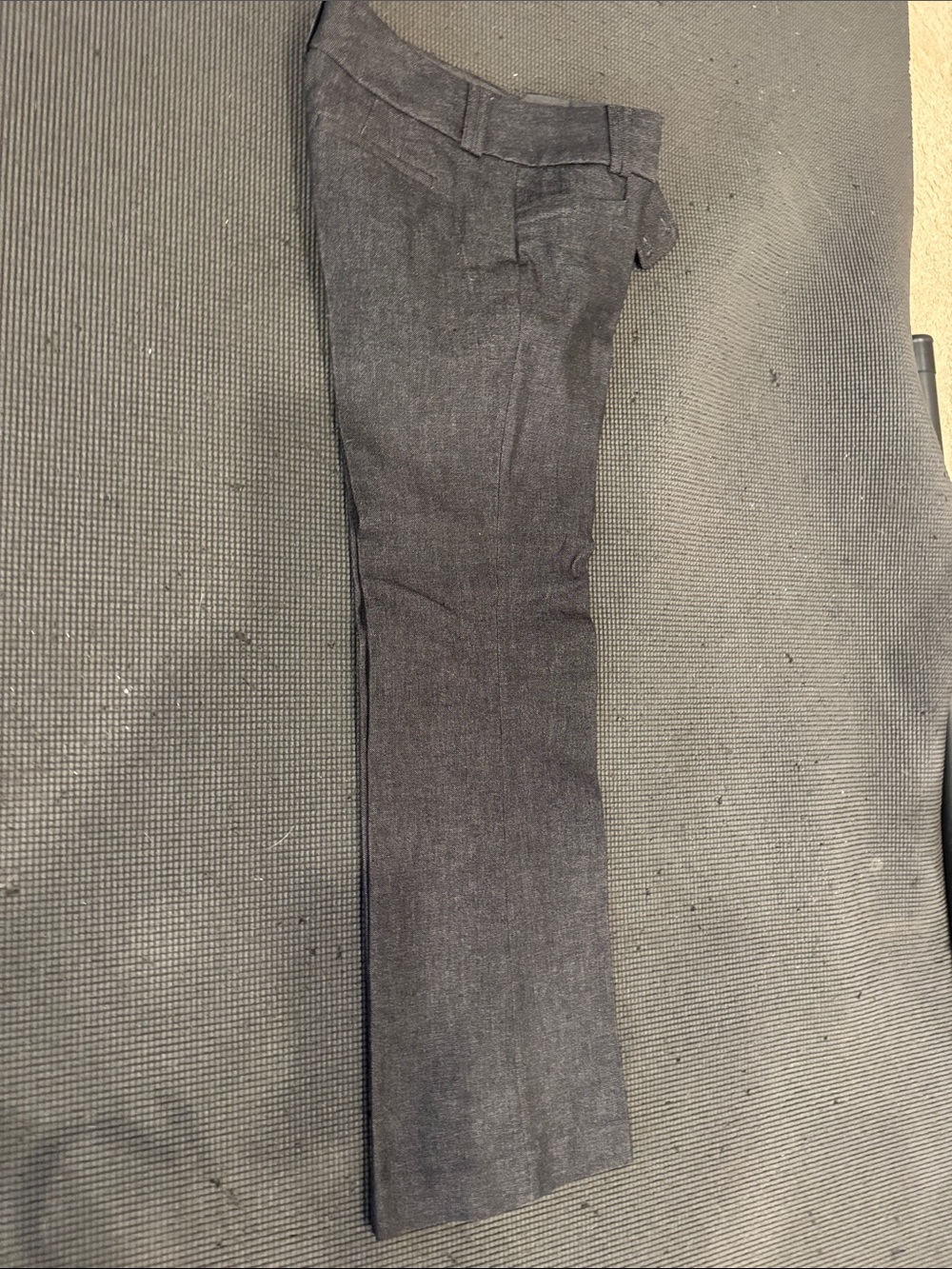 Banana Republic Gray Wide-Leg Dress Pants